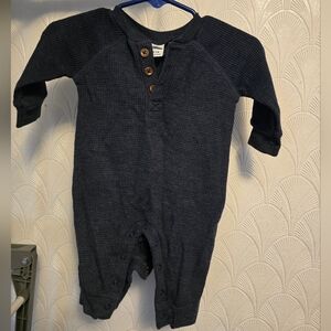 Navy Blue Henley Sleeper